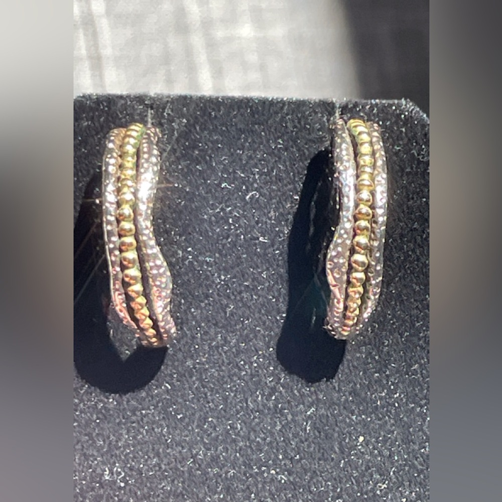 Grace and Heart 925 hoop earrings